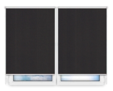 Рулонные шторы Мини Карина-черный цена. Купить в «Мастерская Жалюзи»